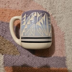 Vintage Southwestern Navajo Coffee Mug see measurements
